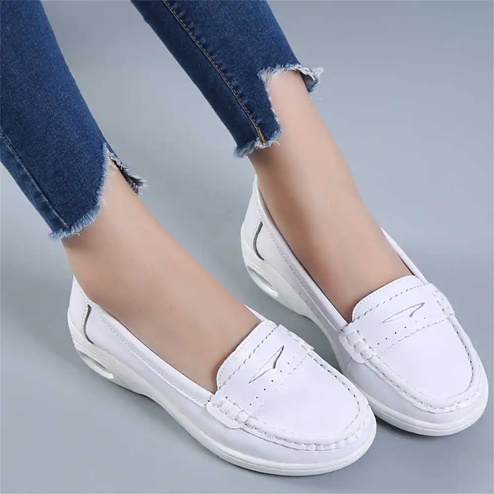 Women'S Accessories Wholesale Suppliers - Thick Sole Slipon White Trainers For