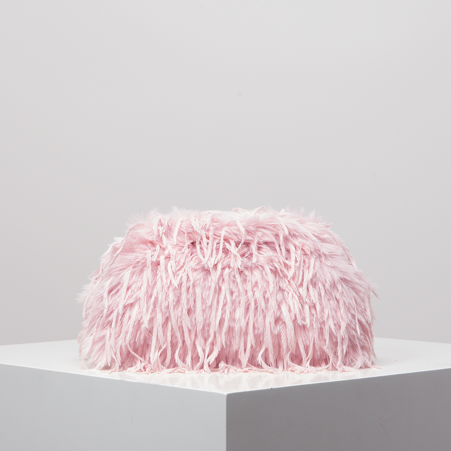 Women'S Accessories Purse - Dopamine-style clip bag, Y2K plush clutch