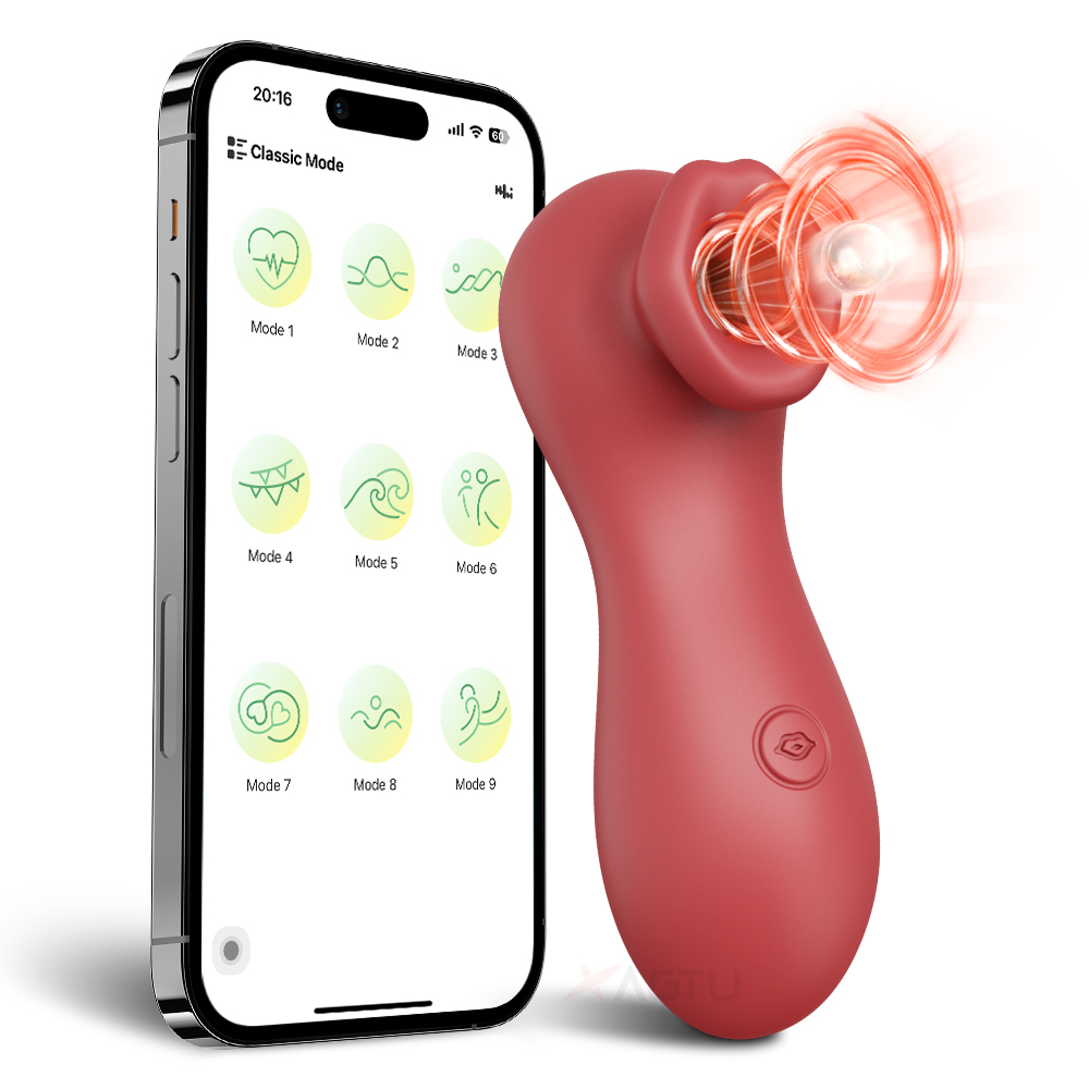 Women Accessories App - Sucking Vibrator APP Control Clitoris Sucker