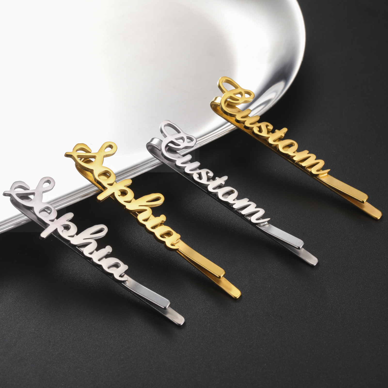 Sipuris Customized Name Hairpi - Hair Claw Clip Set review and price