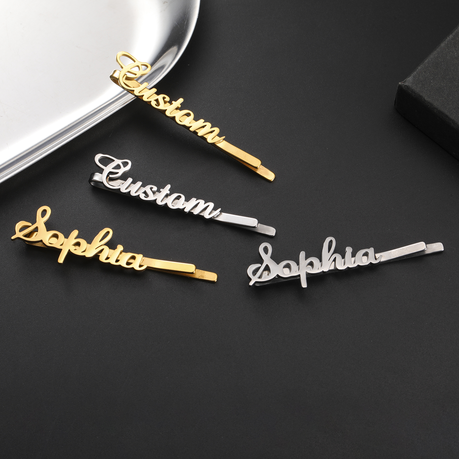 Sipuris Customized Name Hairpi - Hair Claw Clip Set review and price