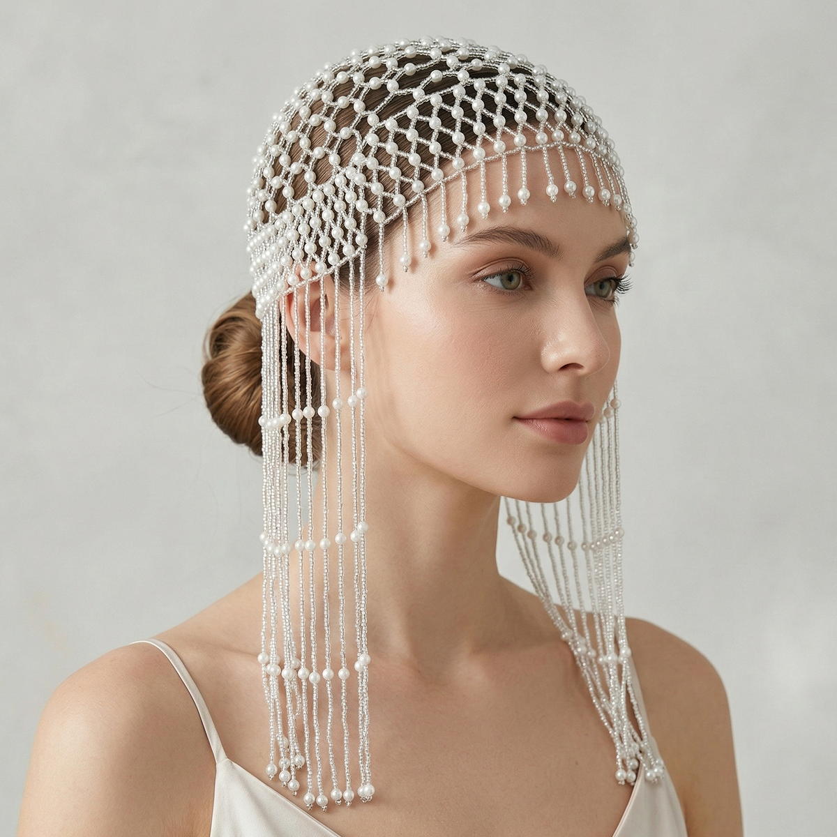 Luxury Pearls Beaded Headwrap  - Young Women'S Accessories review and price