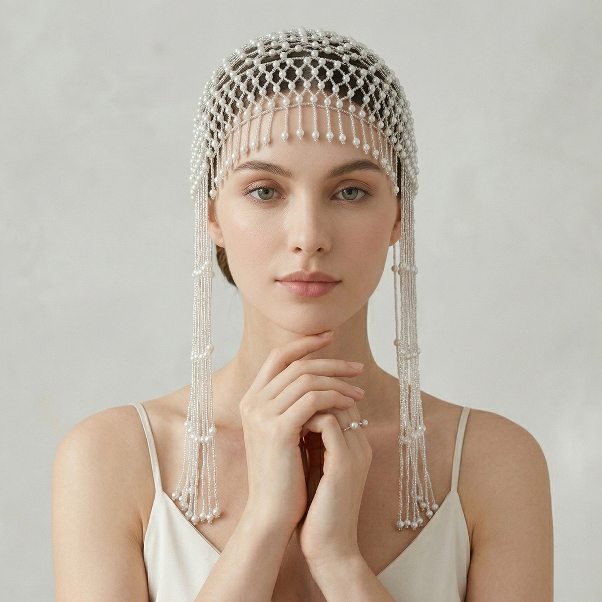 Luxury Pearls Beaded Headwrap  - Young Women'S Accessories review and price