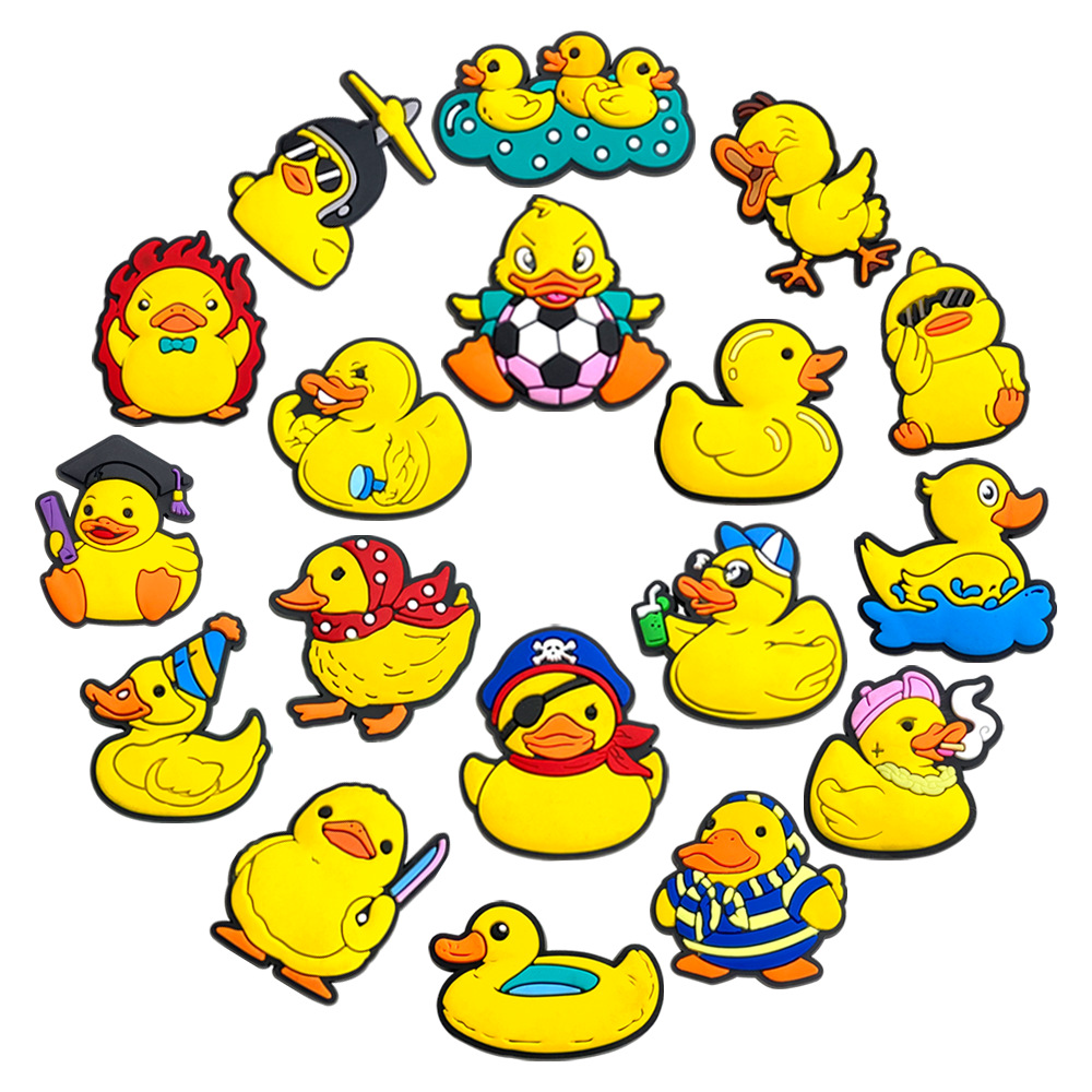 New Yellow Duck Shoe Charms Pi - Women'S Accessories Crocs review and price