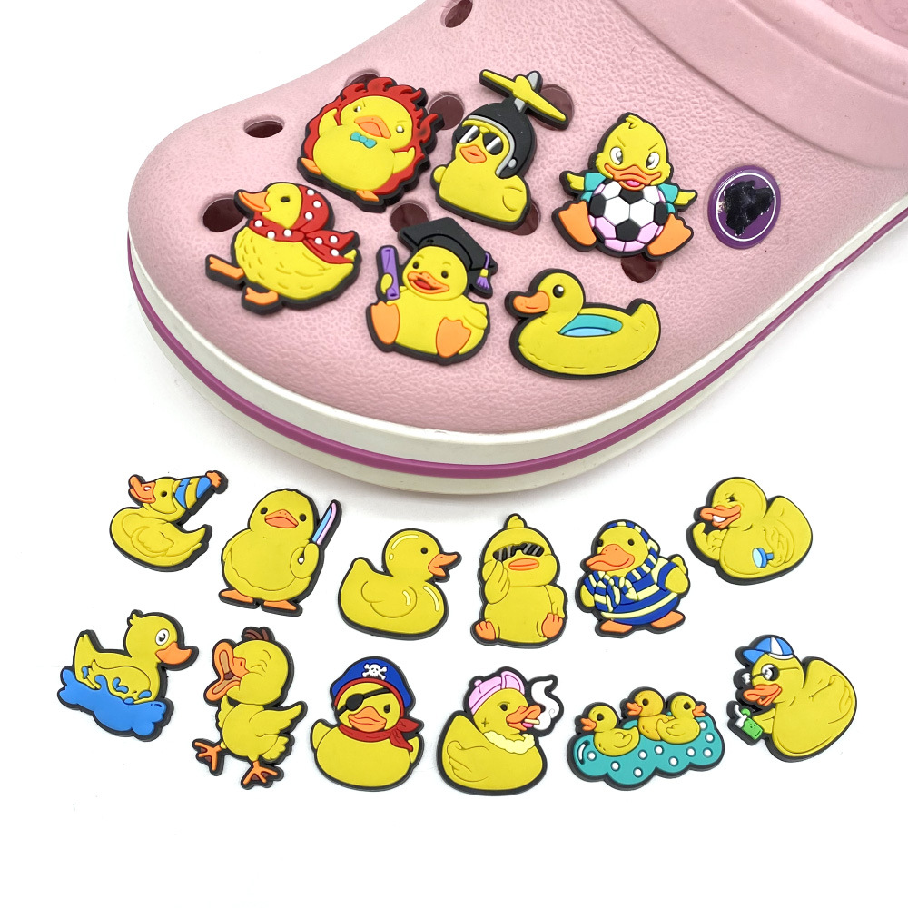 New Yellow Duck Shoe Charms Pi - Women'S Accessories Crocs review and price