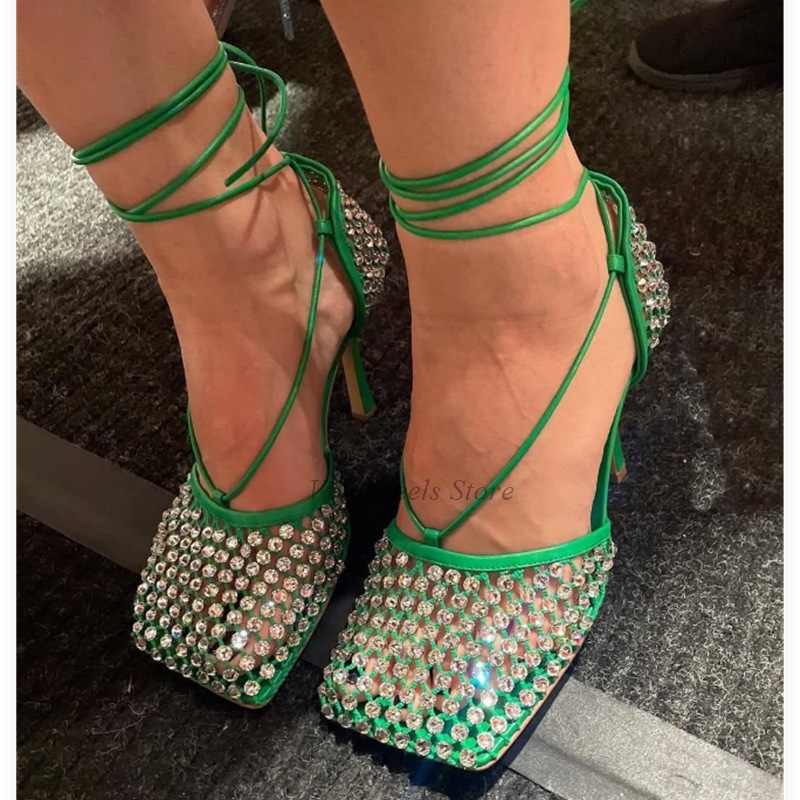 Square Toe Mesh Dimaond Lace u - Women'S Accessories Trends 2025 review and price