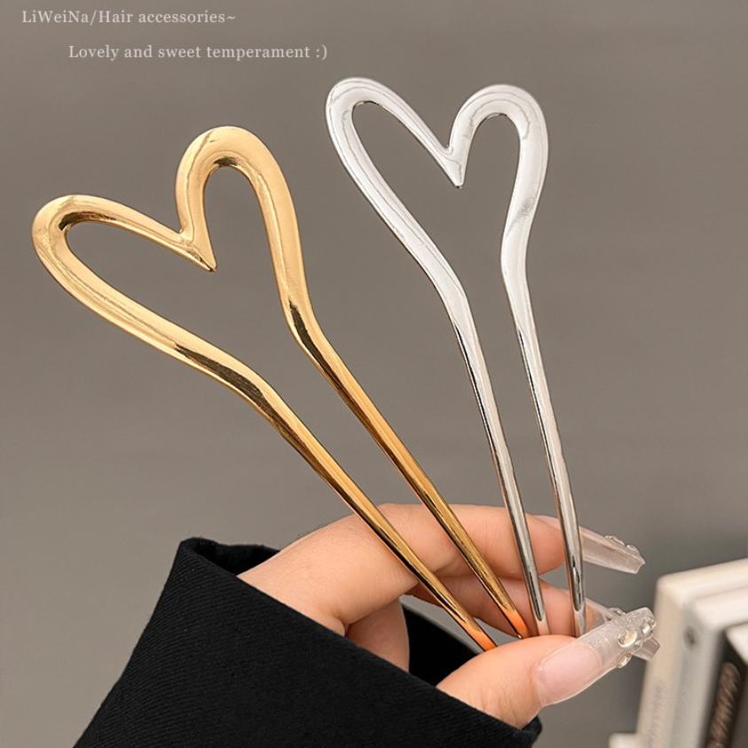 Luxury Metal U Shape Hairpins  - Hair Fork Stick review and price