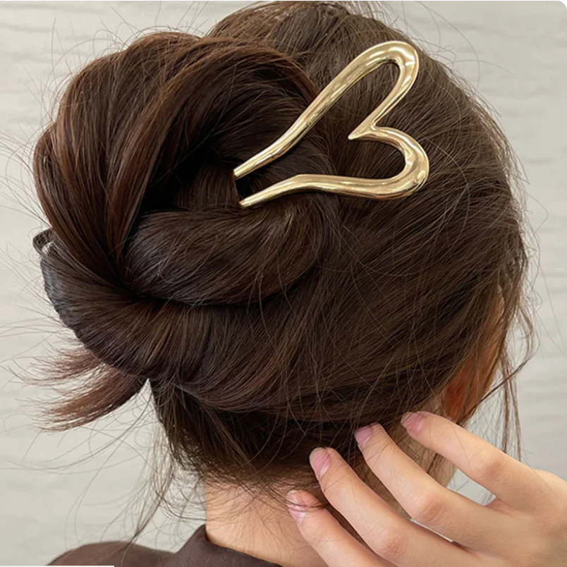 Luxury Metal U Shape Hairpins  - Hair Fork Stick review and price