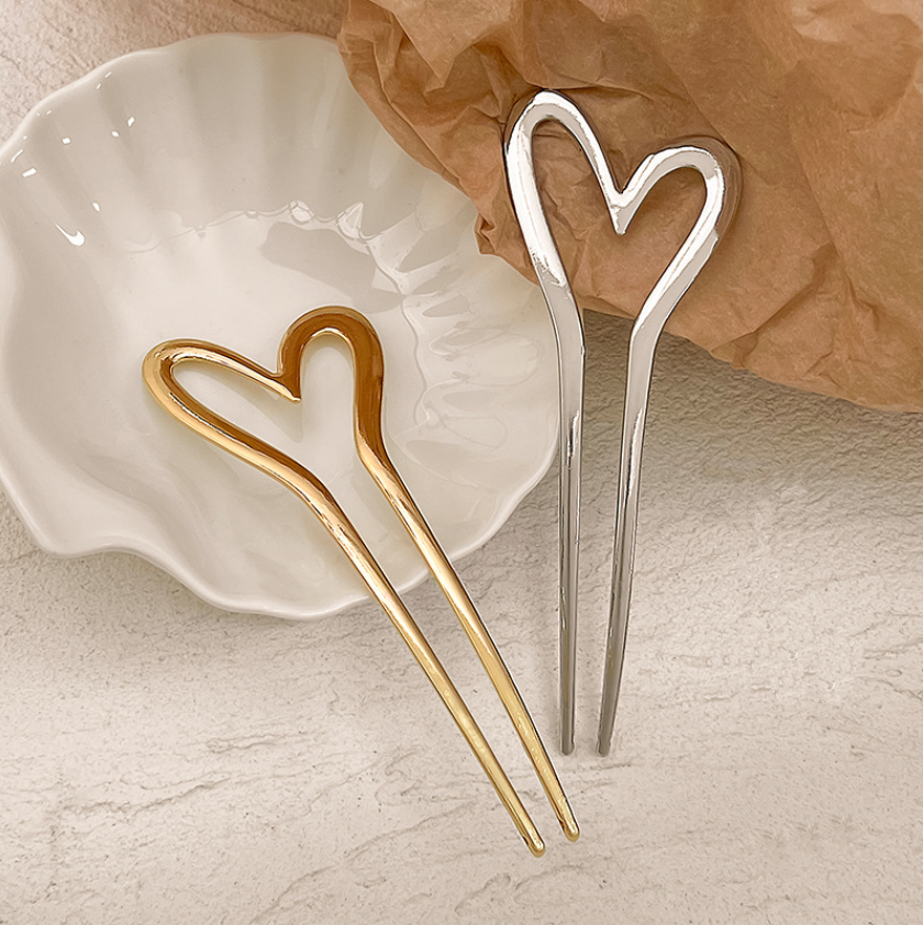 Luxury Metal U Shape Hairpins  - Hair Fork Stick review and price