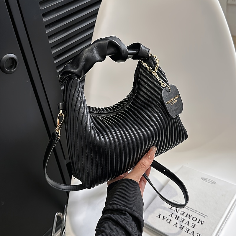Fashion Pleated Hobo Crossbody - Women'S Accessories Purse review and price