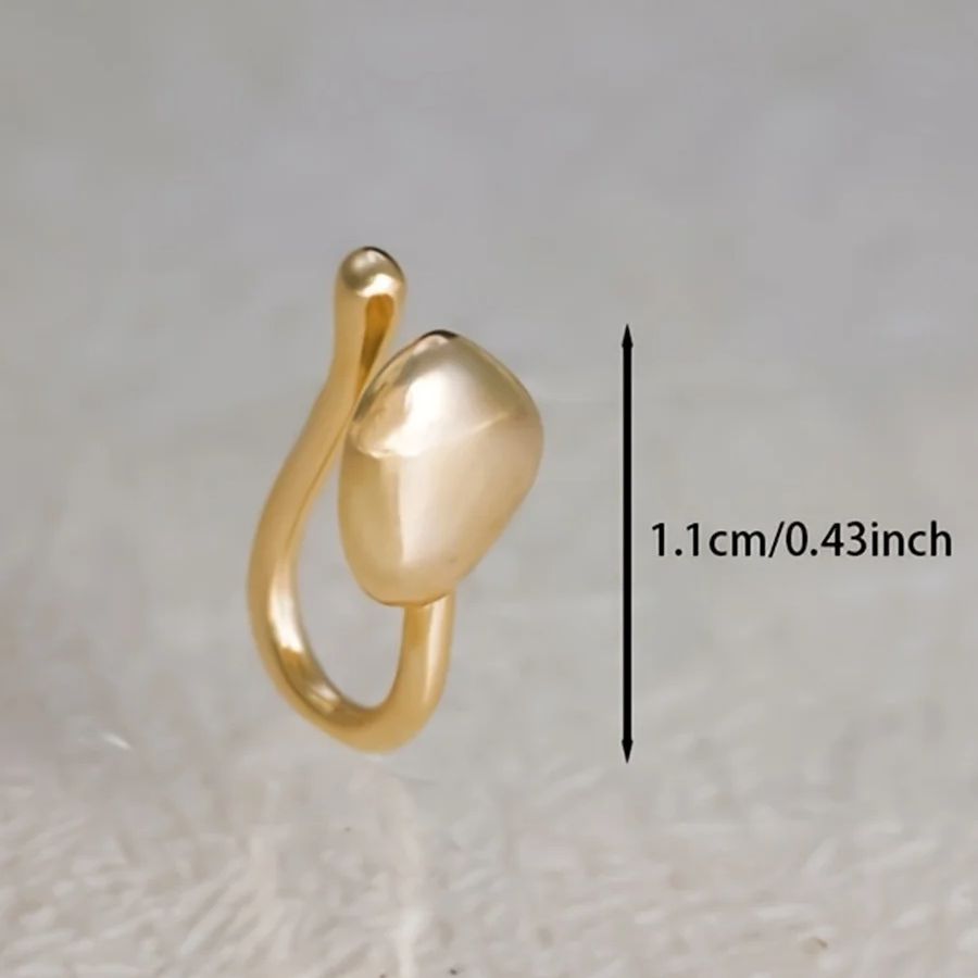 1PC Heart - Shaped No Piercing - Women'S Accessories Jewelry Sale review and price