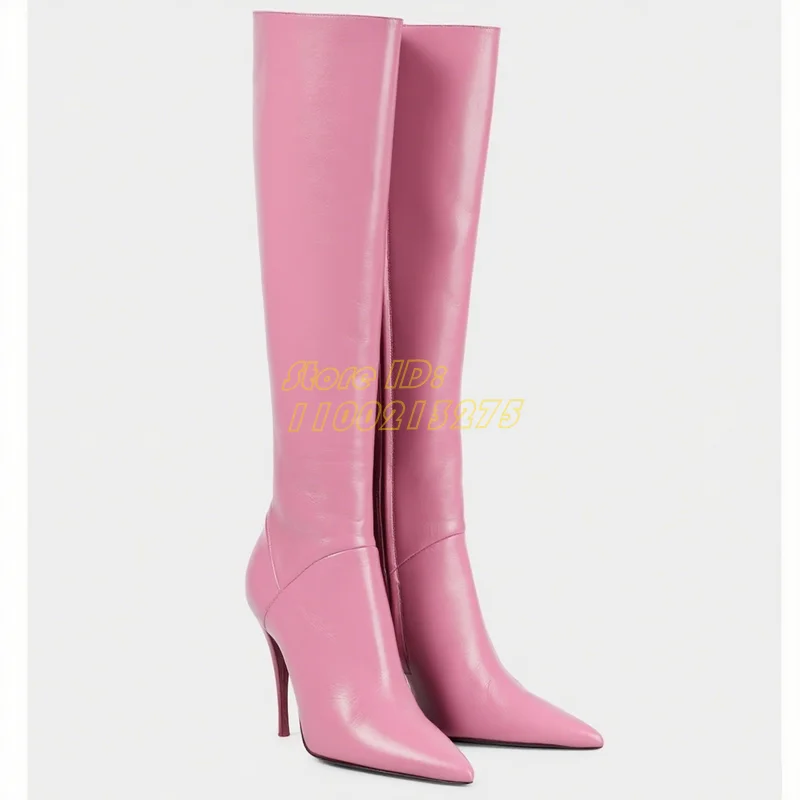Matte Leather Knee High Boots  - Women'S Accessories Trends 2025 review and price