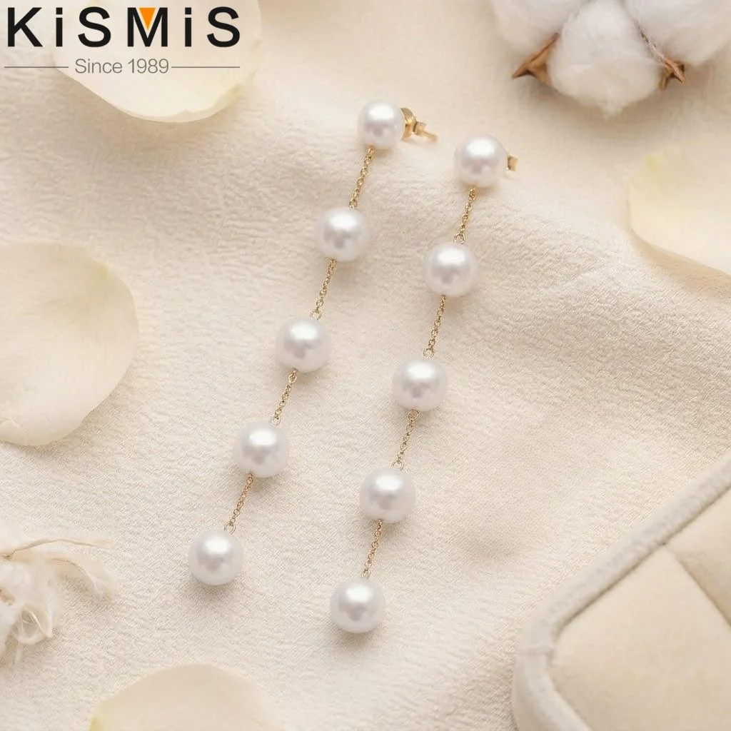 Pearl Earrings Long Chain Tass - Women'S Accessories Gift Ideas review and price