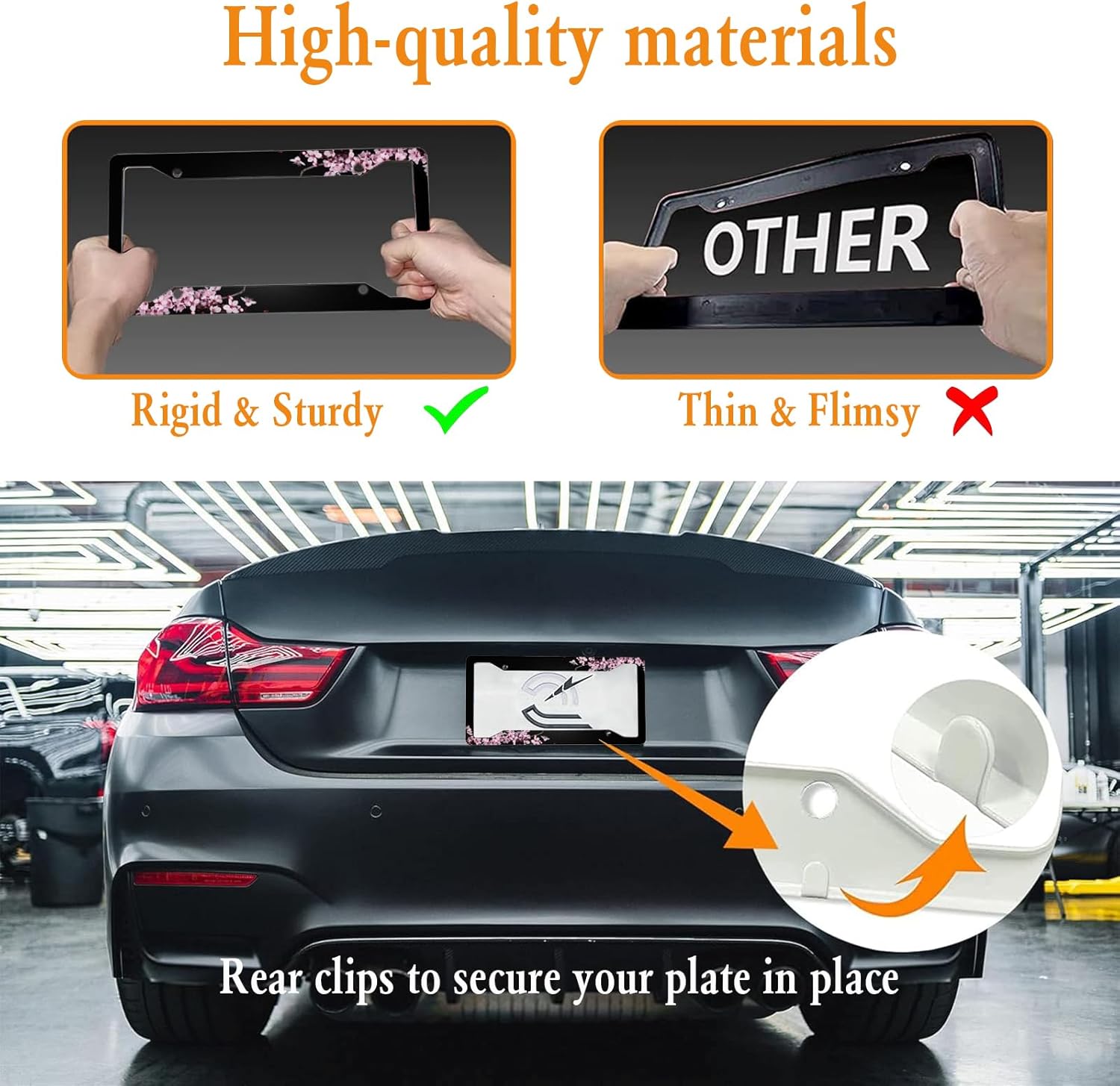 Aluminum License Plate Frame S - Women Accessories Images review and price