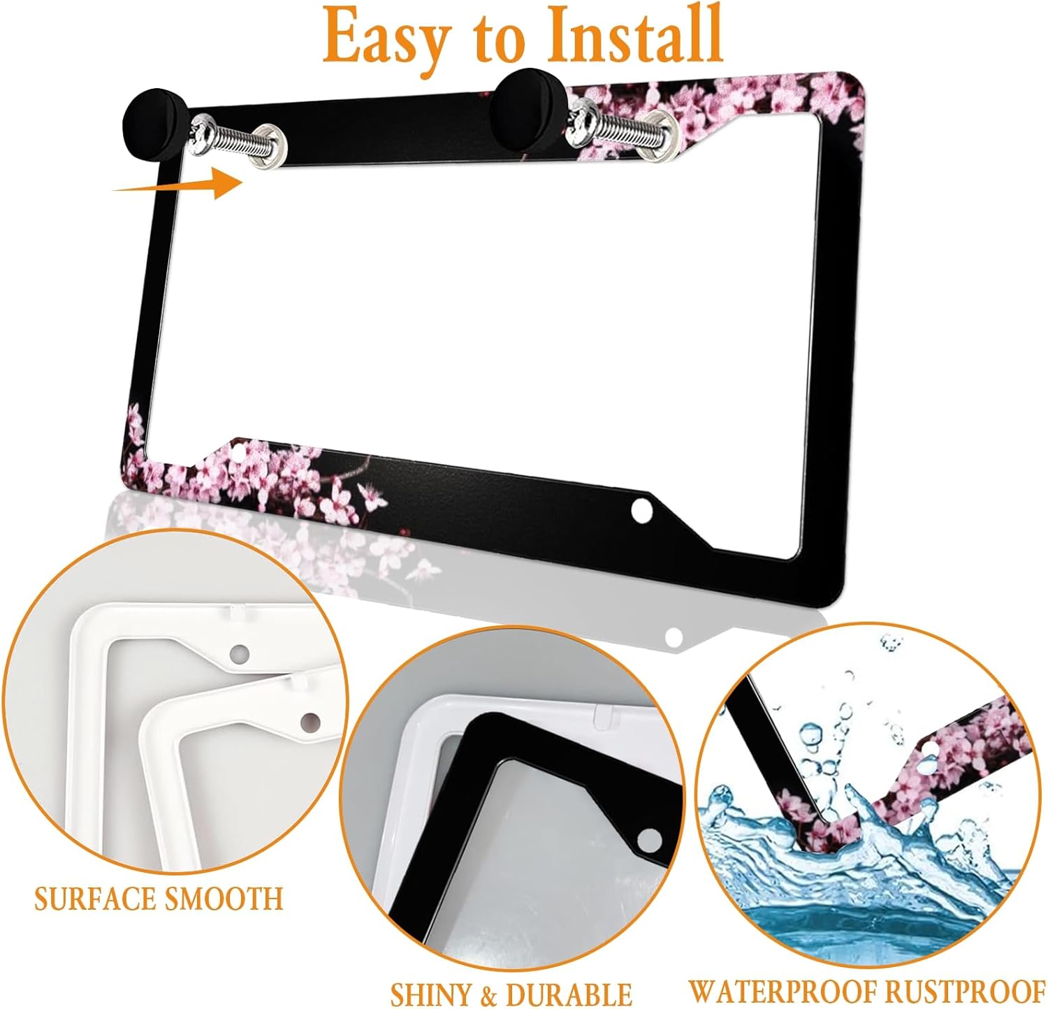 Aluminum License Plate Frame S - Women Accessories Images review and price