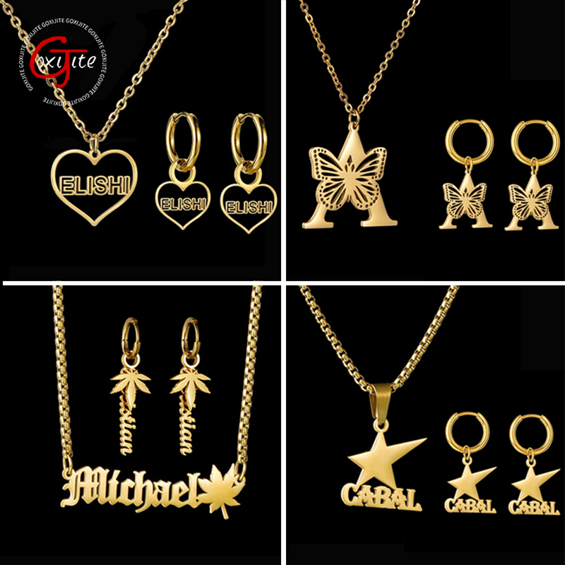 Goxijite Customized Name Earri - Women Accessories Gift Set review and price