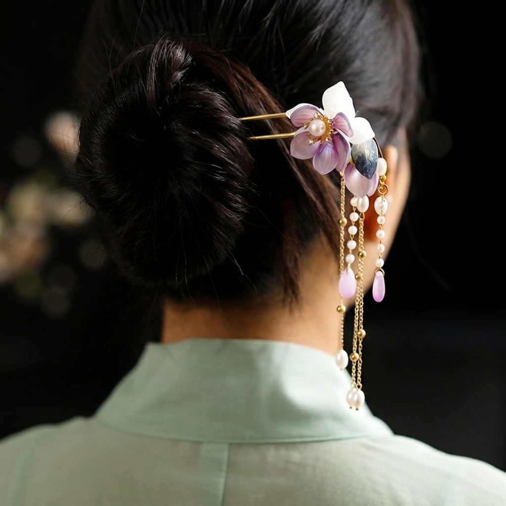 Alloy U Shaped Hair Pin With O - Hair Fork Stick review and price