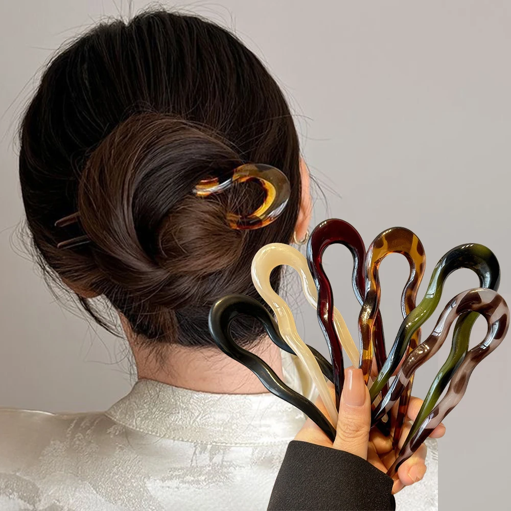 U-Shaped Hair Fork Fashion Tor - Women Accessories Shop review and price