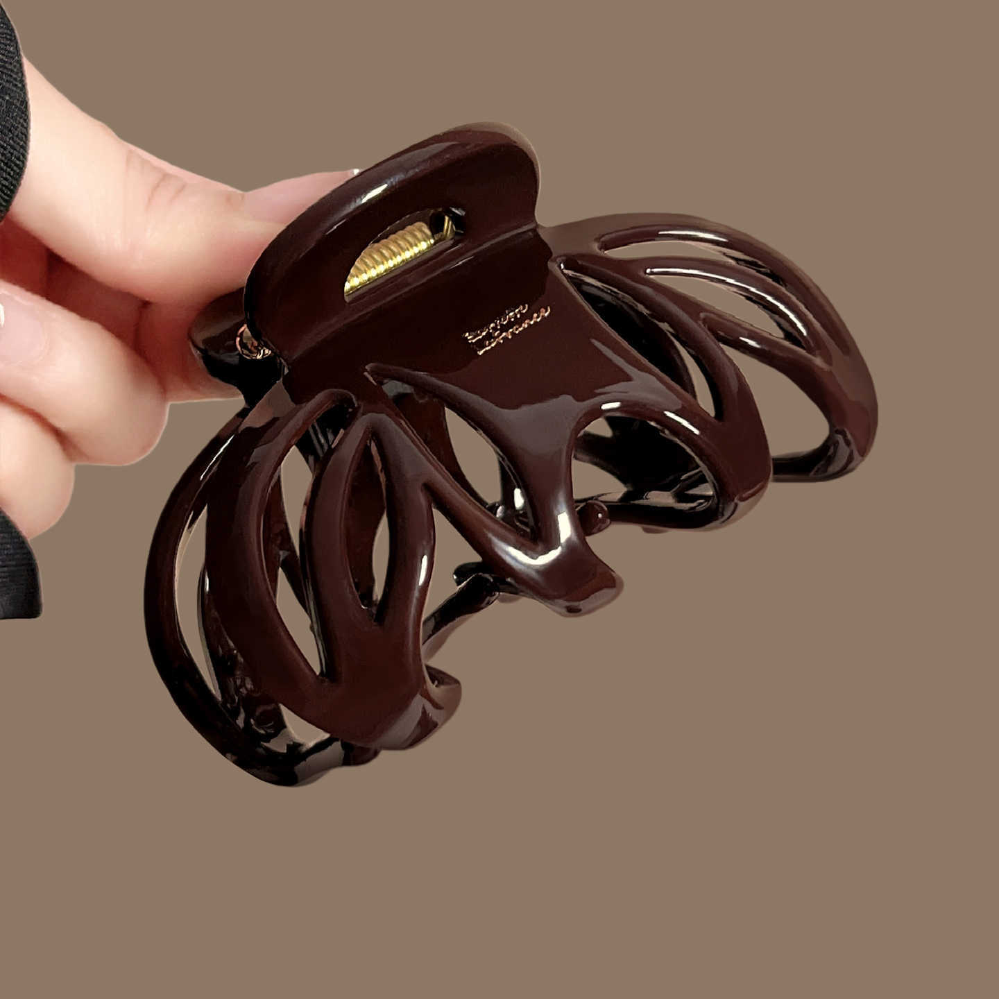 Vvintage Red Black Color Pumpk - Hair Claw Clip Set review and price