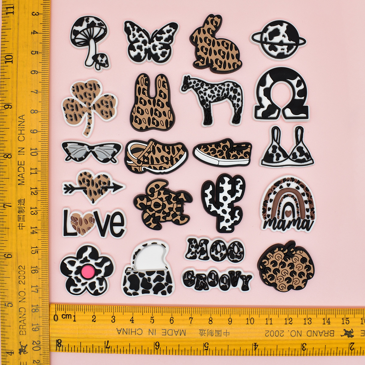 Leopard Print Shoe Charms for  - Women'S Accessories Crocs review and price