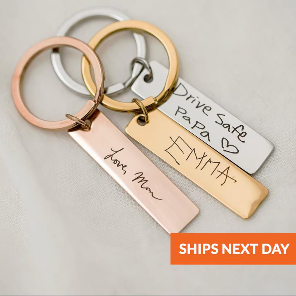Actual handwritten key chain,  - Women'S Accessories Gift Ideas review and price