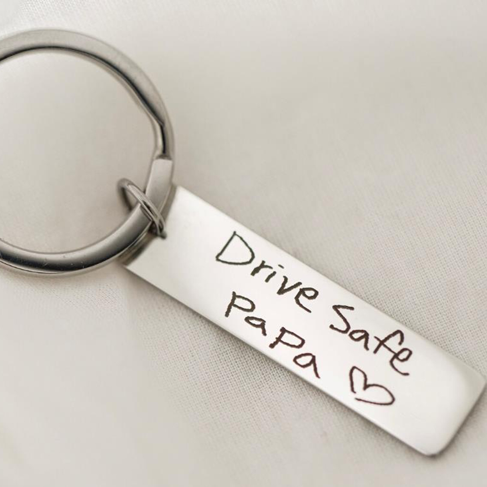 Actual handwritten key chain,  - Women'S Accessories Gift Ideas review and price