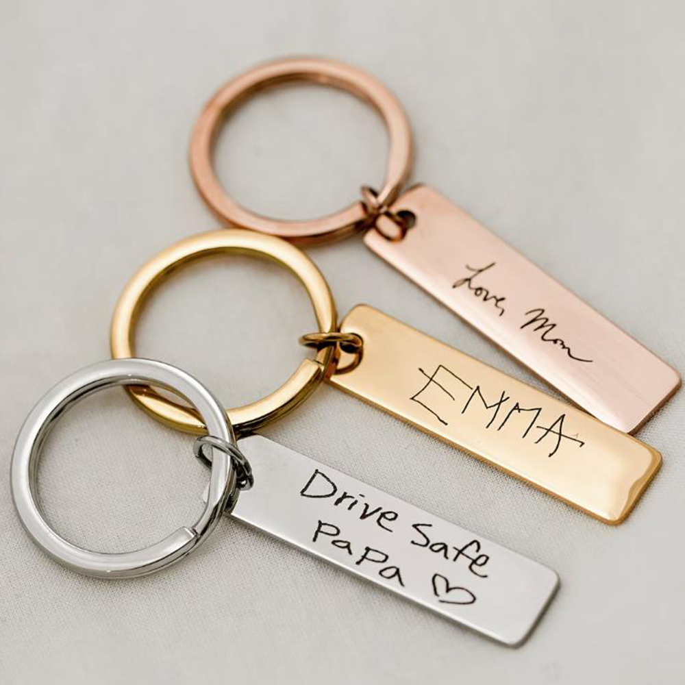 Actual handwritten key chain,  - Women'S Accessories Gift Ideas review and price