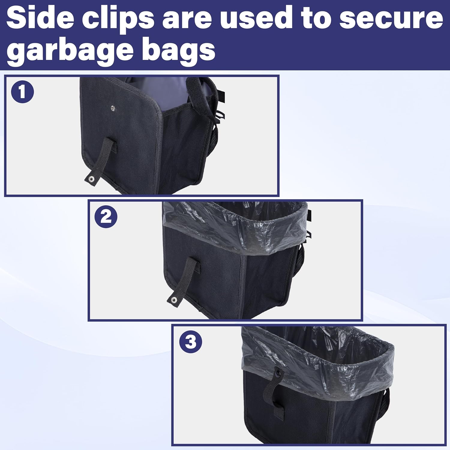 Foldable Car Trash Can, 2 Gall - Women Accessories Images review and price