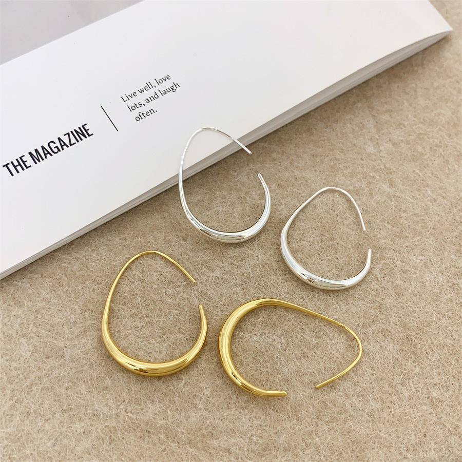 Hot Sale Geometric Oval Hoop E - Women'S Accessories Jewelry Sale review and price