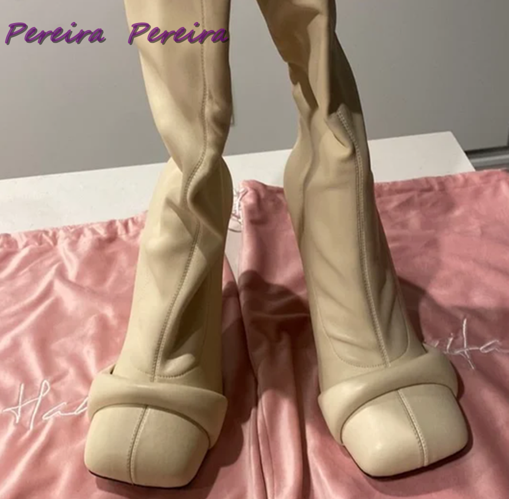 Solid Strange Style Knee-High  - Women'S Accessories Trends 2025 review and price