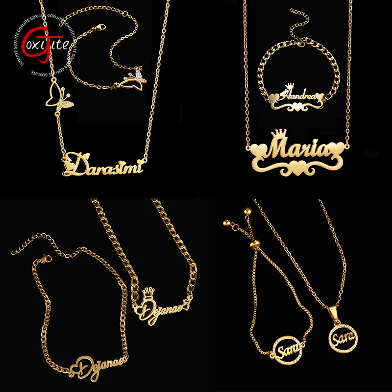 Goxijite Customize Name Neckla - Women Accessories Gift Set review and price