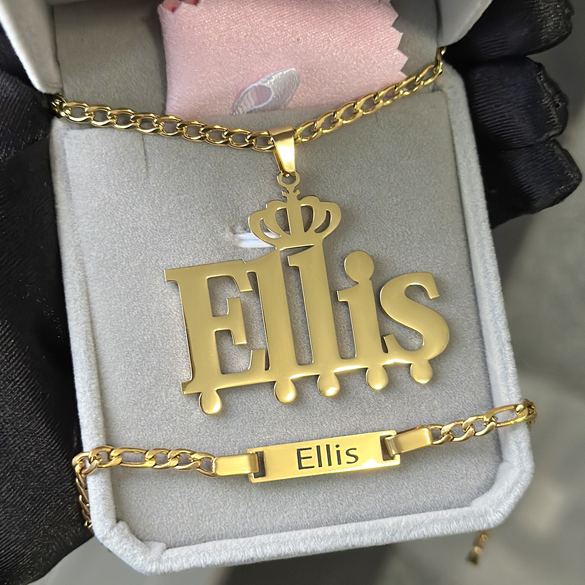 Custom Little Boy Name Necklac - Women Accessories Gift Set review and price