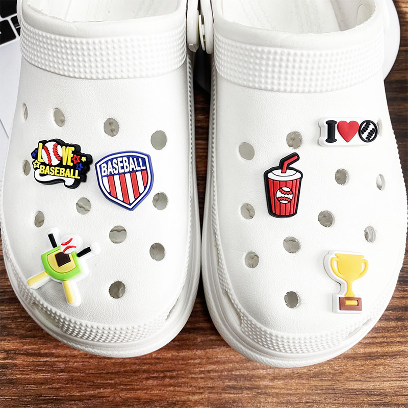 Hot 1Pcs PVC Love Baseball Sho - Women'S Accessories Crocs review and price