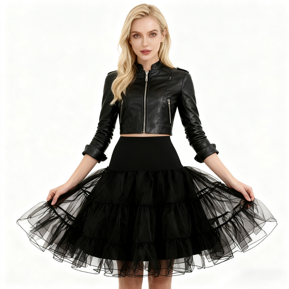 PESENAR 1950s Style Black Tull - Women'S Accessories In The 1950S review and price