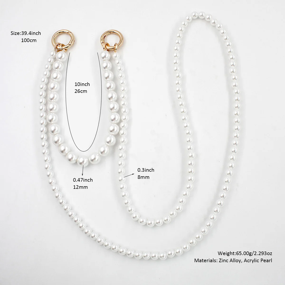 Pearl Chain for Bags Handbag H - Women'S Accessories Purse review and price