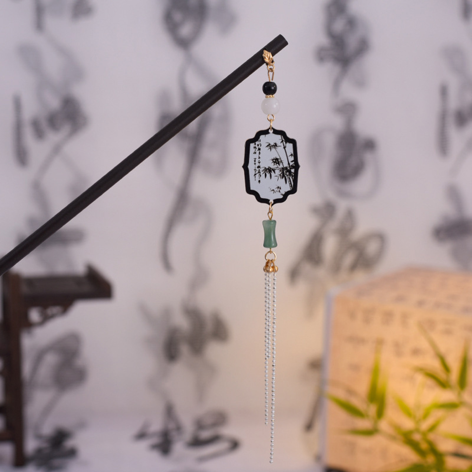 Vintage Wooden Hairpin For Wom - Women Accessories Shop review and price