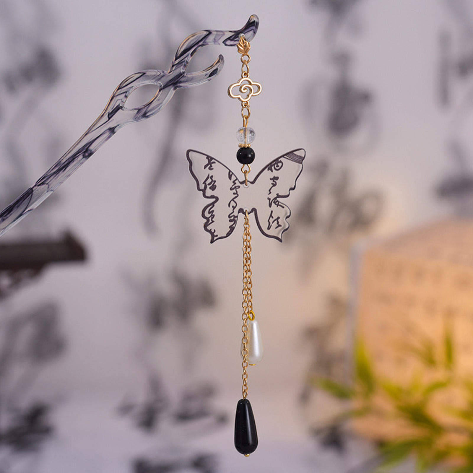 Vintage Wooden Hairpin For Wom - Women Accessories Shop review and price