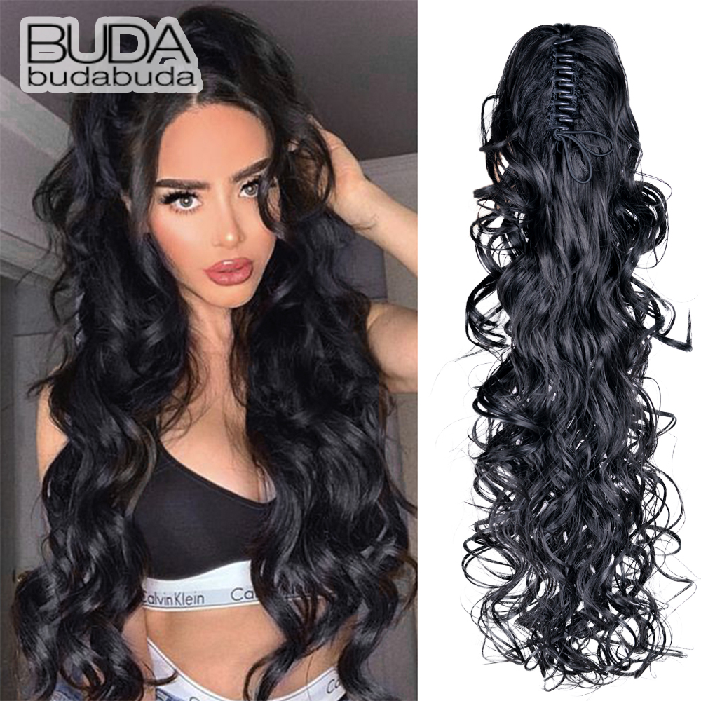 Curly Wavy Ponytail Hair Exten - Hair Claw Clip Set review and price