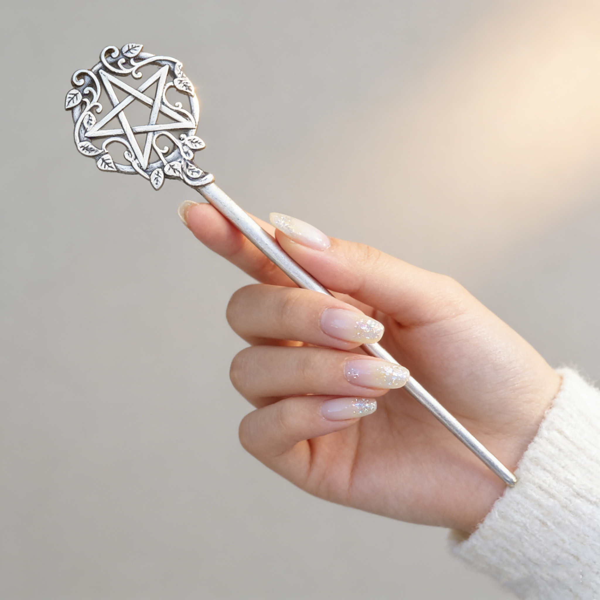 1pc Mystical Pentagram Hair St - Young Women'S Accessories review and price