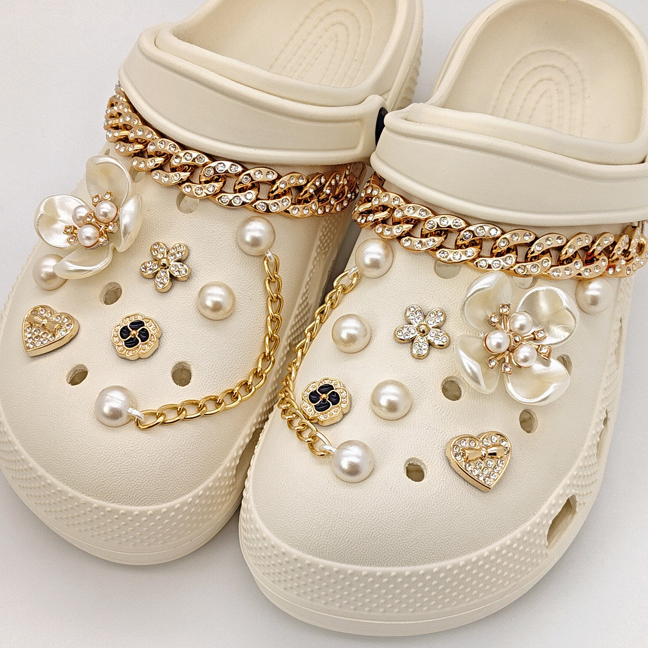 Floral Pearl Shoe Charms for C - Women'S Accessories Crocs review and price