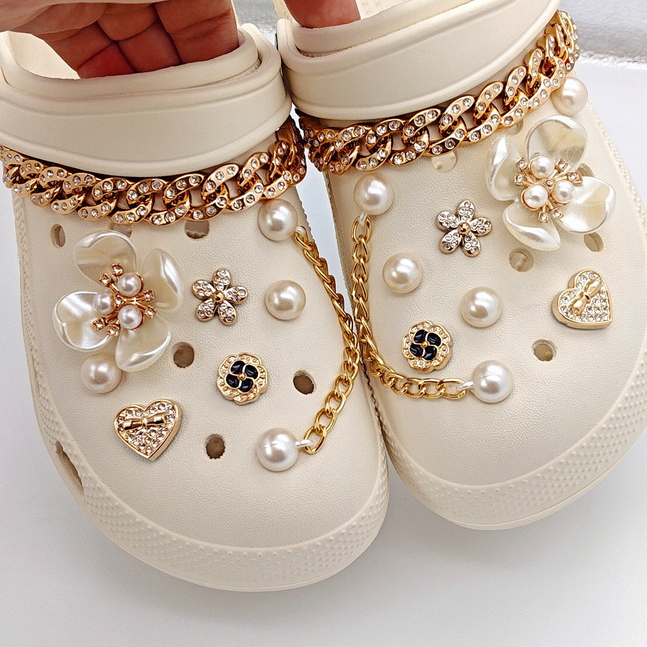 Floral Pearl Shoe Charms for C - Women'S Accessories Crocs review and price