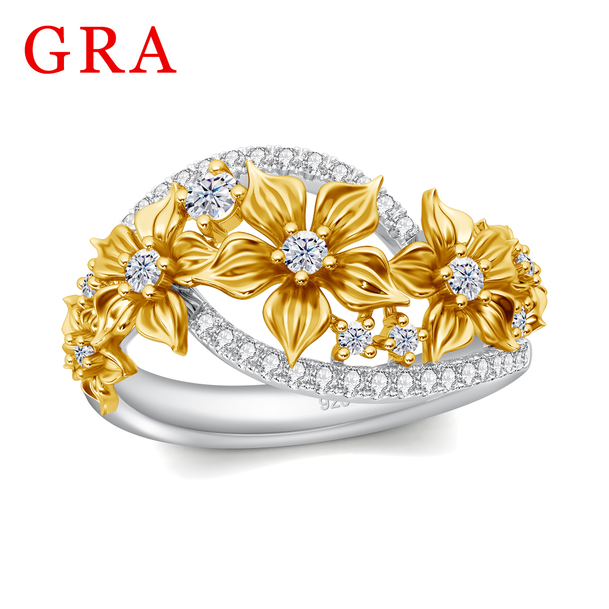 Unique Trending Flower Moissan - Women'S Accessories Jewelry Sale review and price