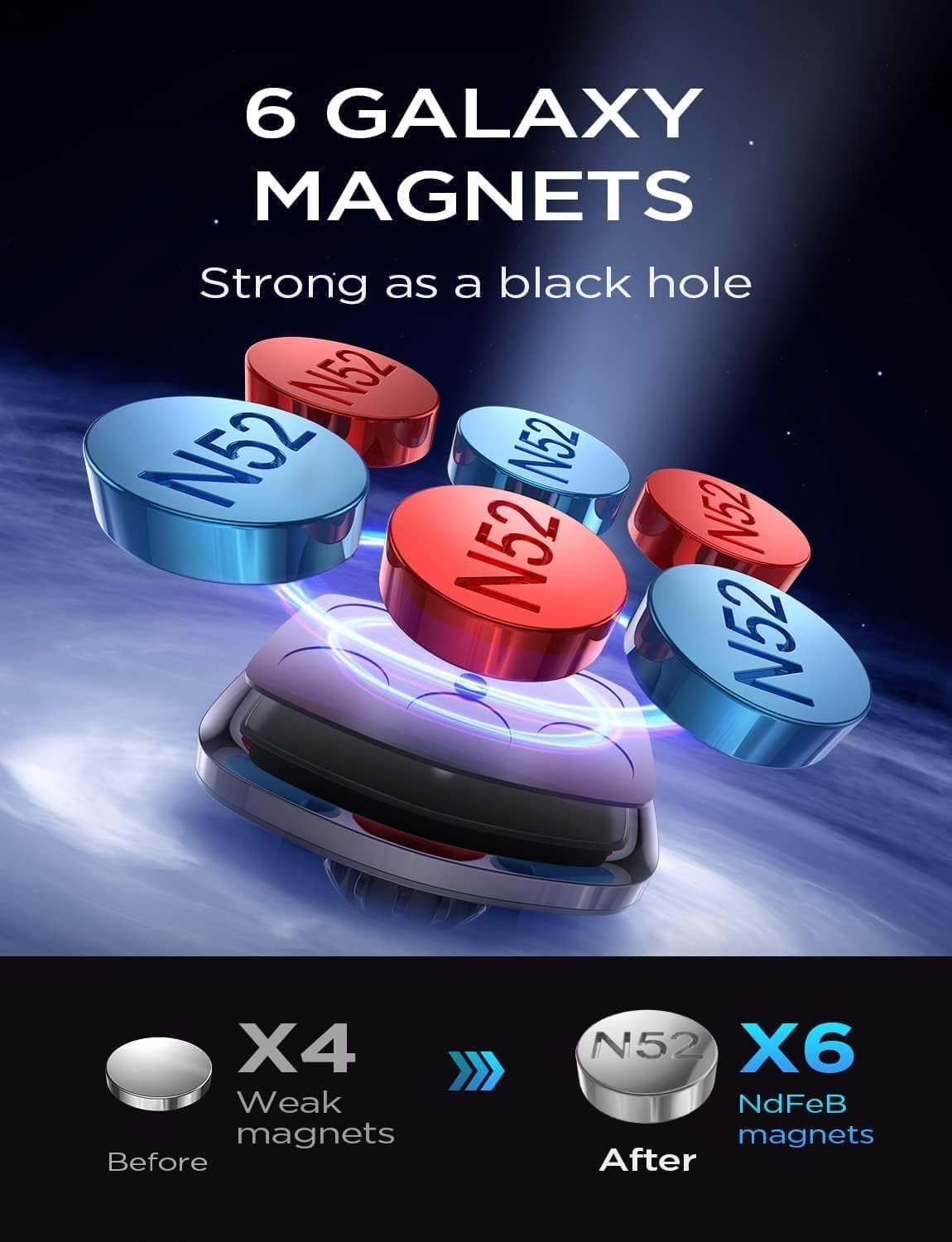 2 Pack Magnetic Phone Holder F - Women Accessories Images review and price