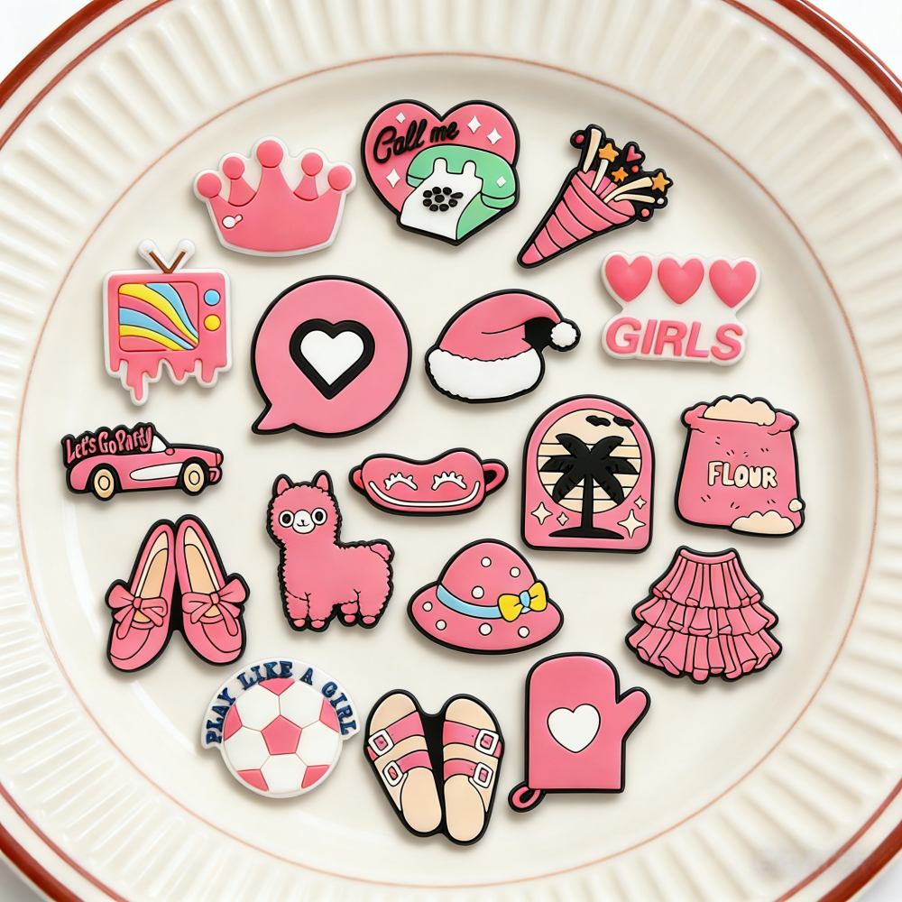 16Pcs Pink Shoe Charms for Cro - Women'S Accessories Crocs review and price