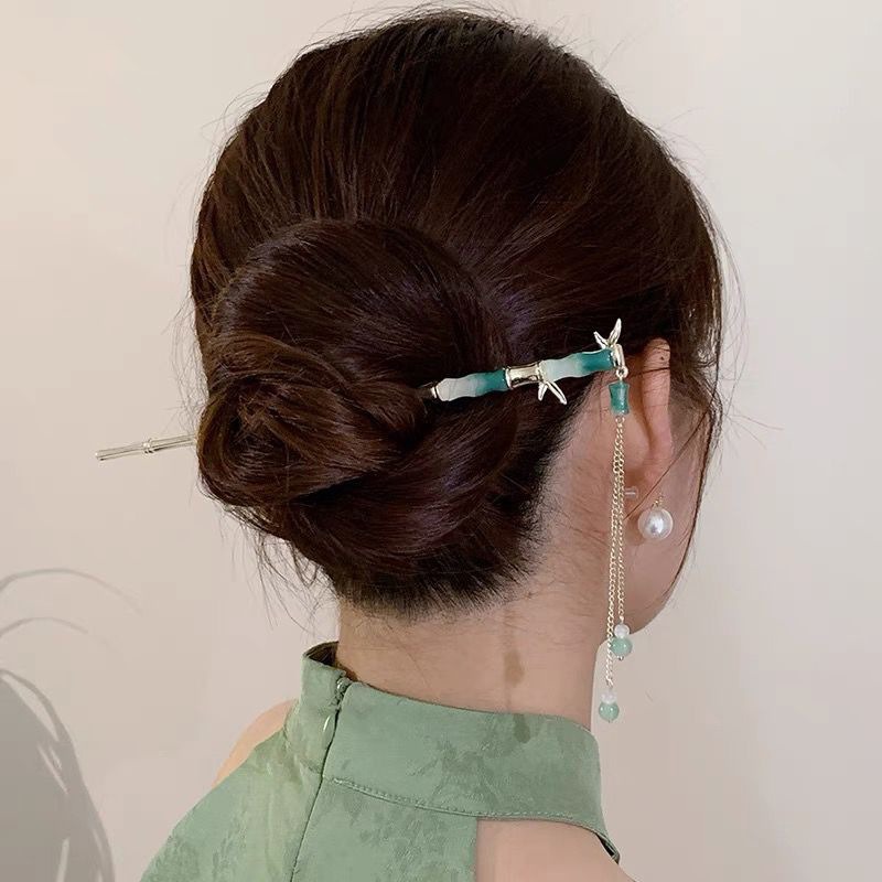 1pc Elegant Chinese Style Gree - Women Accessories Shop review and price