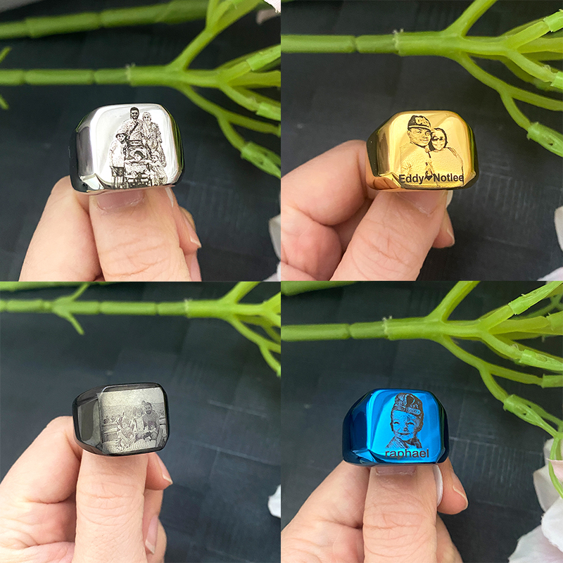 Stainless Steel Jewelry anillo - Women Accessories Logo review and price