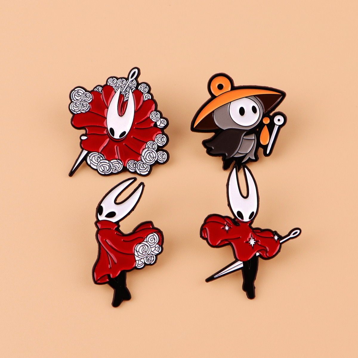 4pcs set Game Figure Enamel Pi - Women Accessories Gift Set review and price